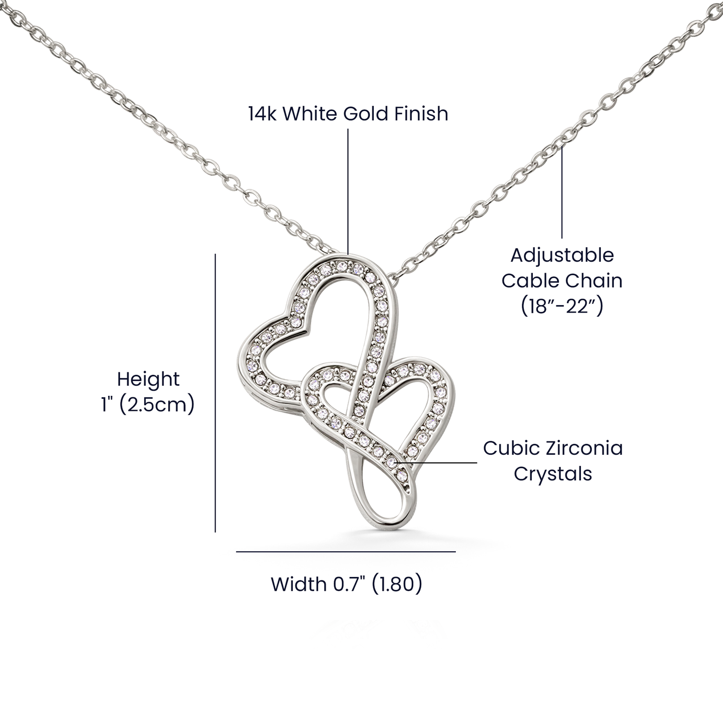 Endless Bond Heart Necklace